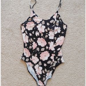 AE Soft & Sexy Floral Bodysuit